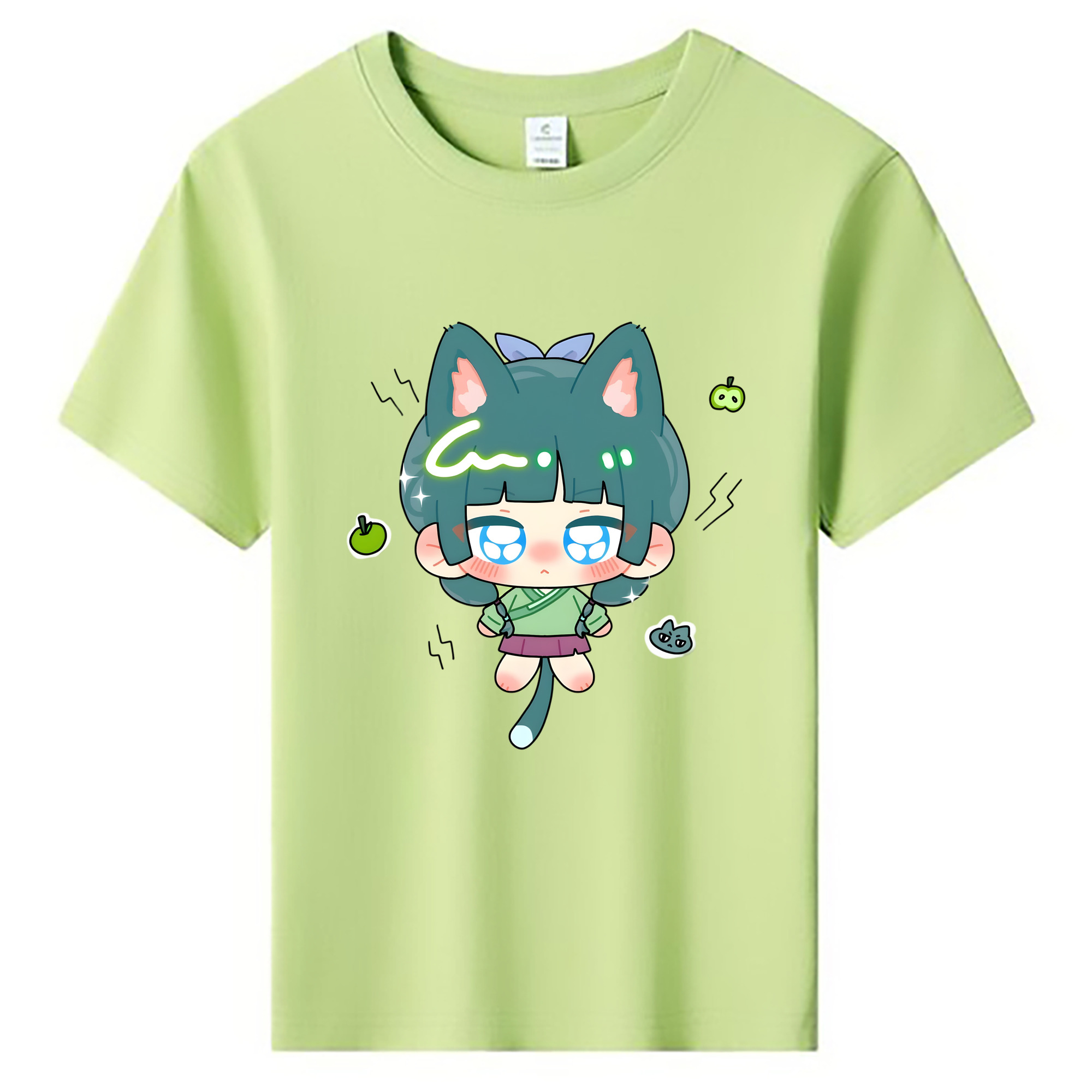 （画像用） 薬屋のひとりごと The Apothecary Diaries 綿100％キッズTシャツ（フロントプリント）